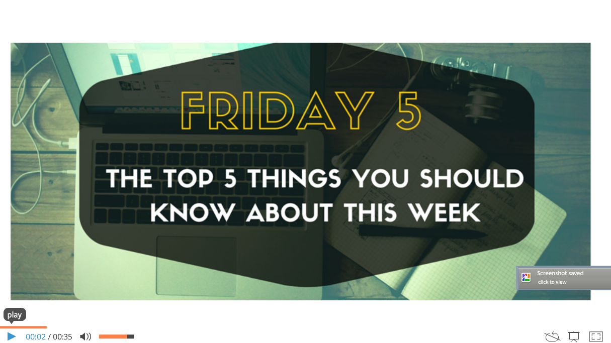 Friday 5: DevLearn Resources, Presentation tool, Image Editing App, Website Builder & Newspaper Columns