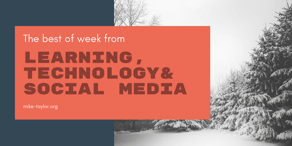 Friday Finds: The Best of Learning, Design & Technology | February 1, 2019