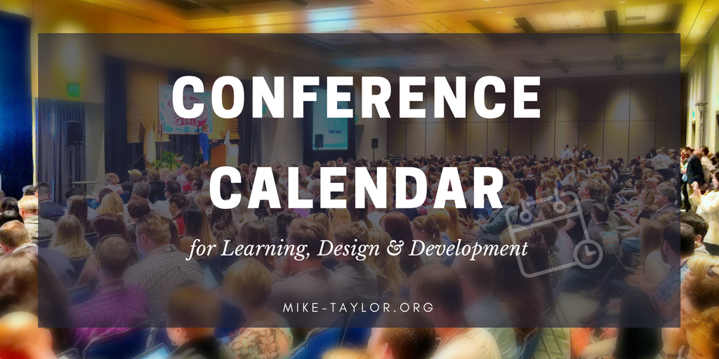 Learning & Development Conference Calendar