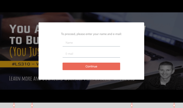 Interactive video with Vizia example